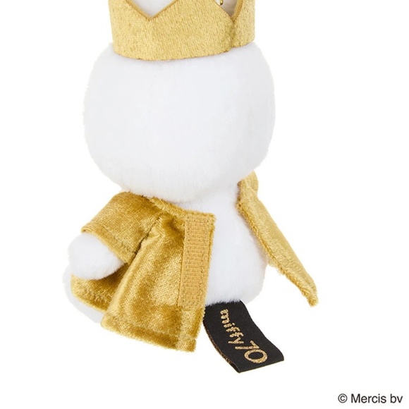 Miffy 70 Anniversary Gold Plush Keychain 6.6" Tall Japan - NEW - Picture 6 of 6